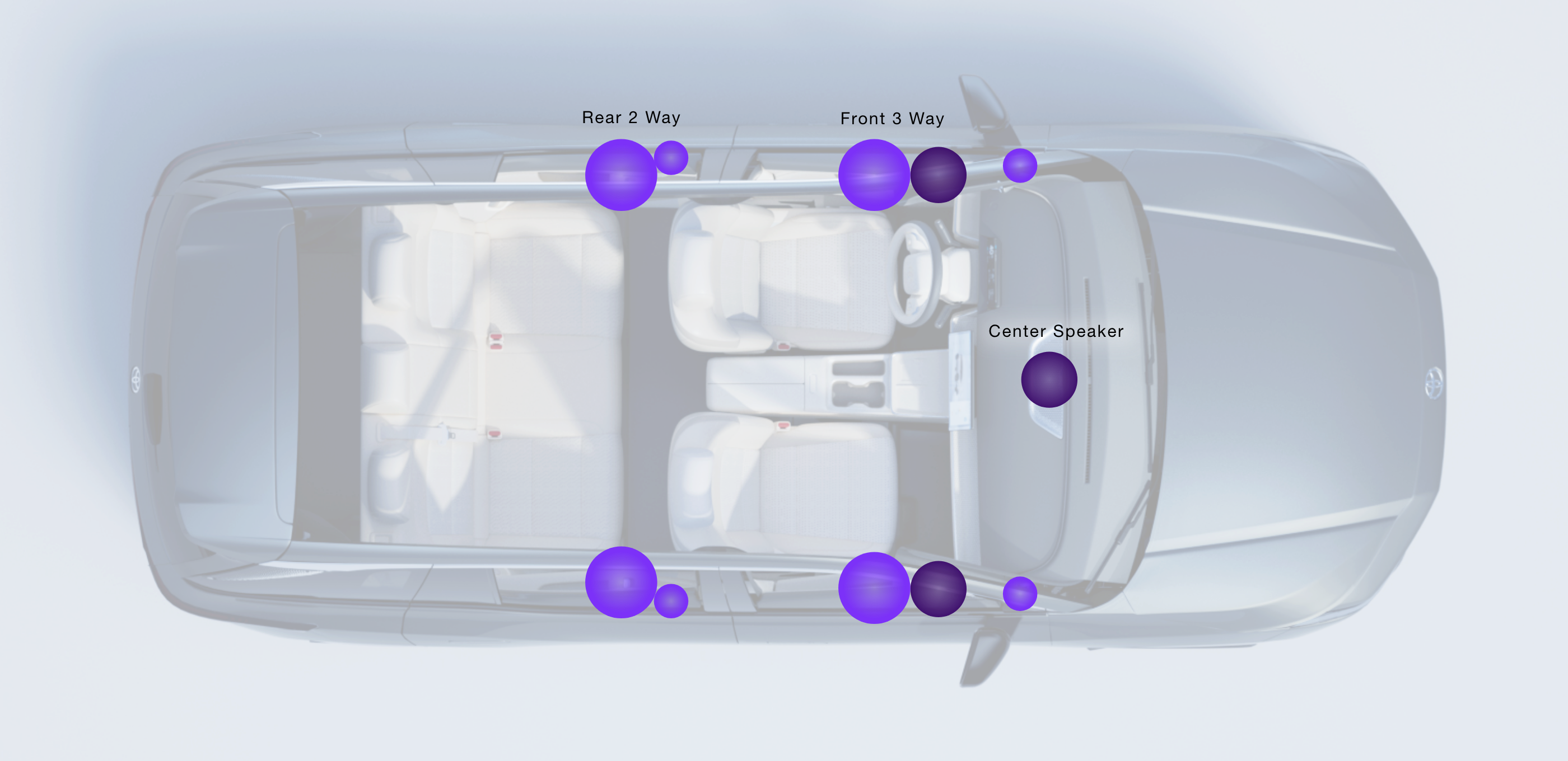 GAC Toyota bZ3X Speaker units Image