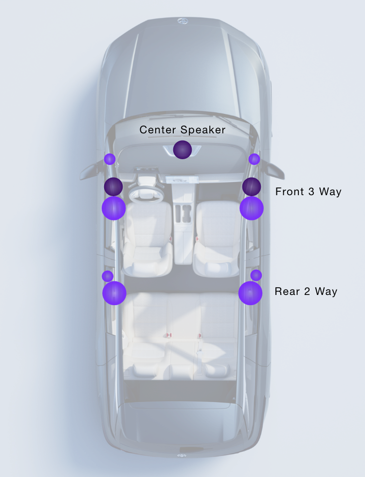GAC Toyota bZ3X Speaker units Image